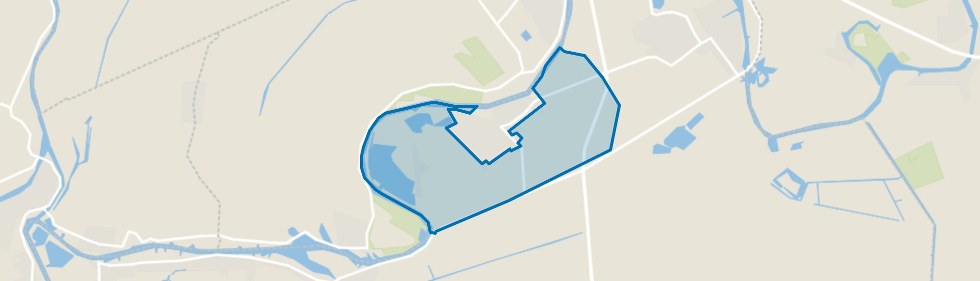 Verspreide huizen Heukelum en Friezenwijk, Heukelum map