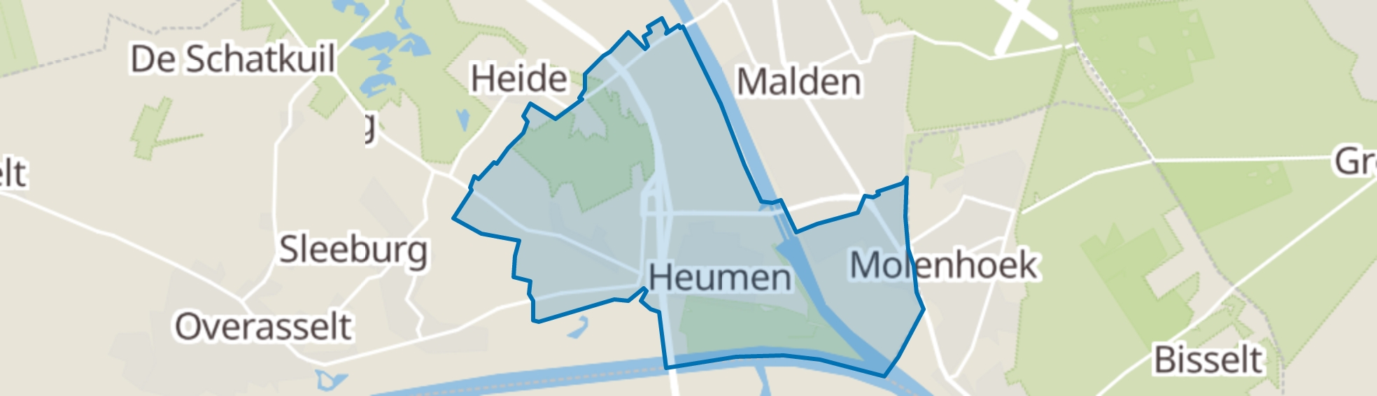 Heumen map