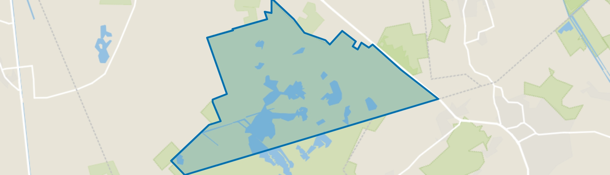 De Groote Peel, Heusden (Gem. Asten) map