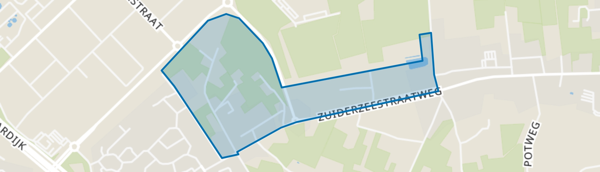 Hierden Glindweg, Hierden map