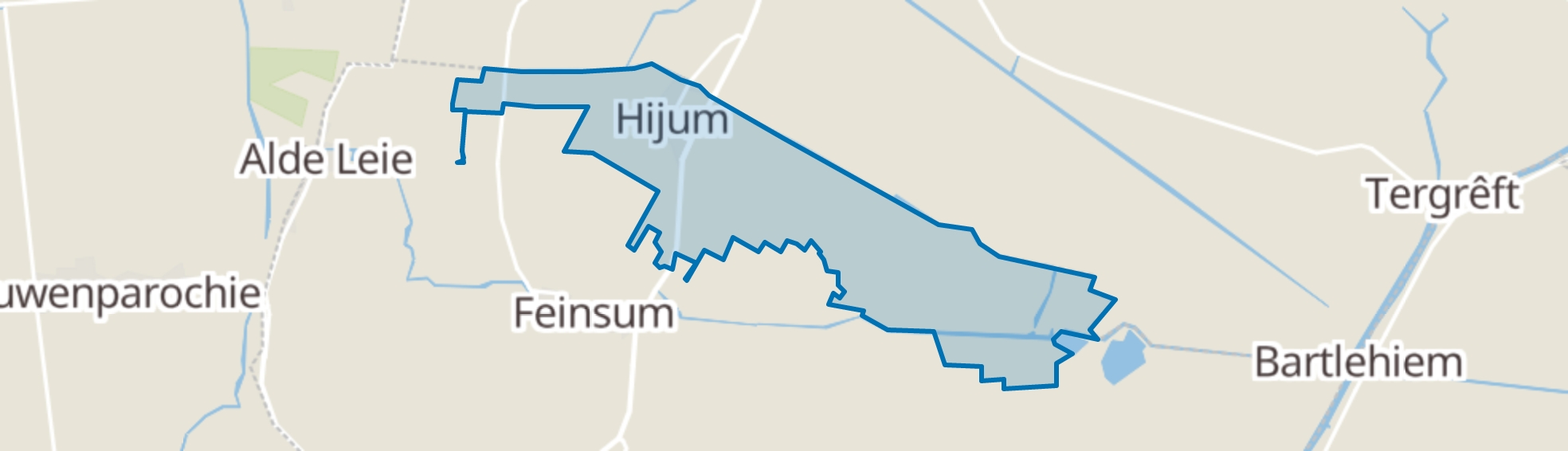 Hijum map