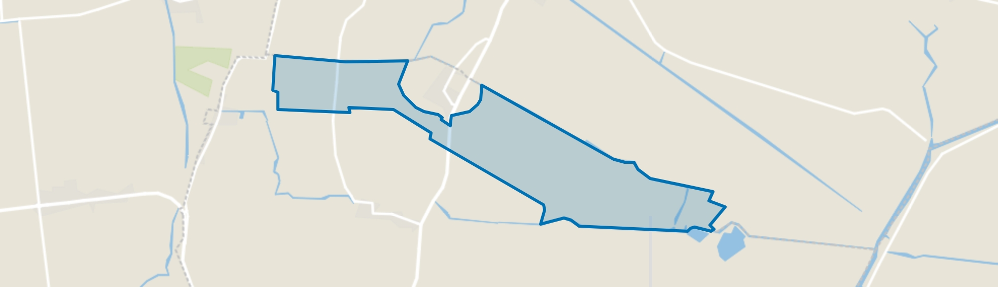 Buitengebied Hijum, Hijum map