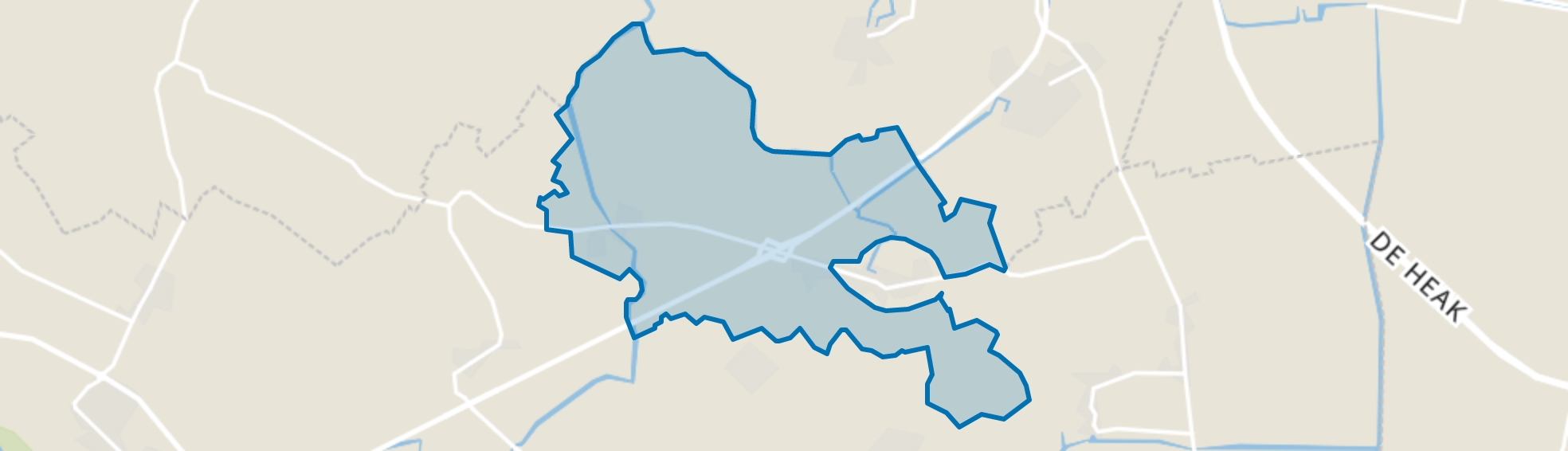 Buitengebied Hilaard, Hilaard map
