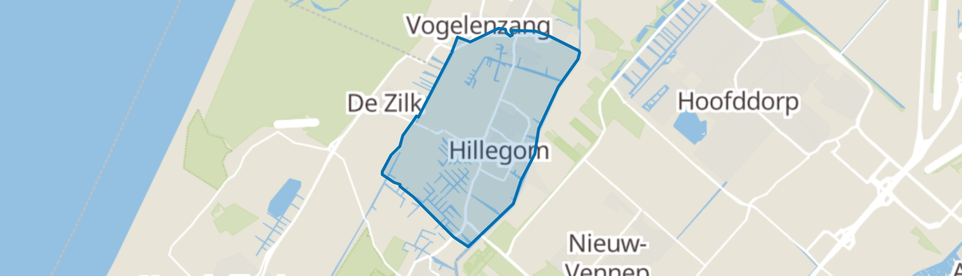 Hillegom map