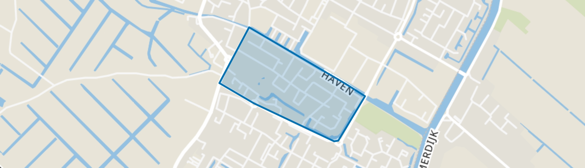 Brouwerlaankwartier, Hillegom map