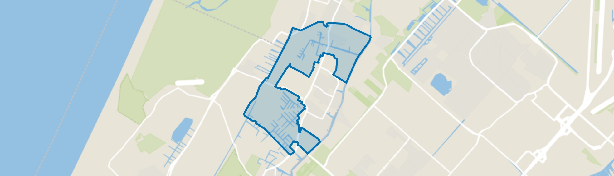 Buitengebied, Hillegom map