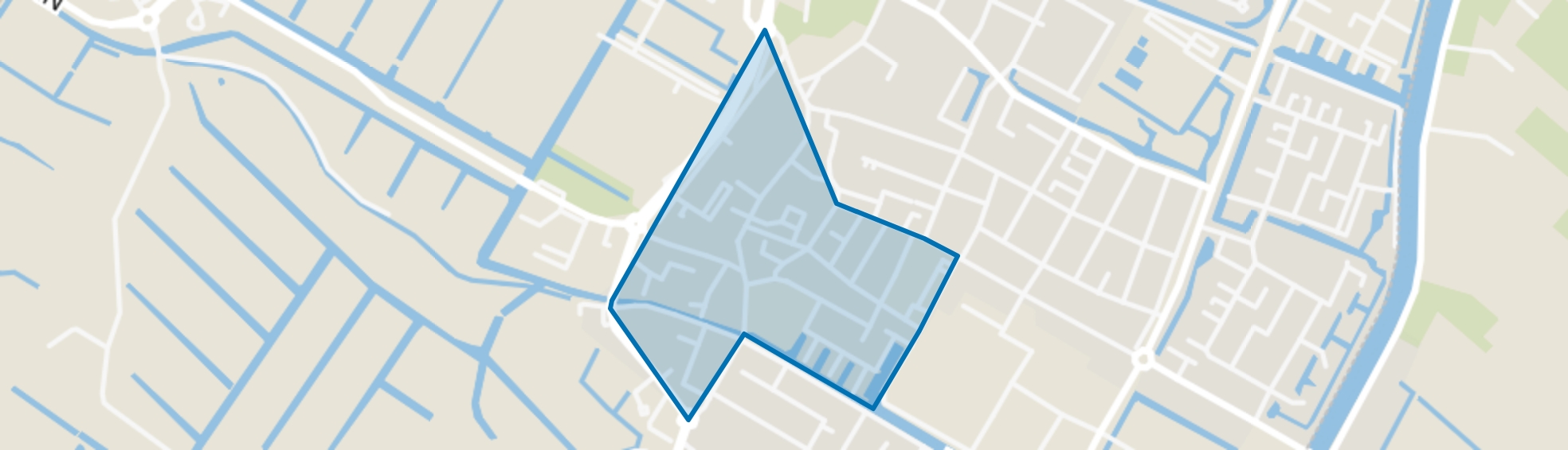 Centrum, Hillegom map