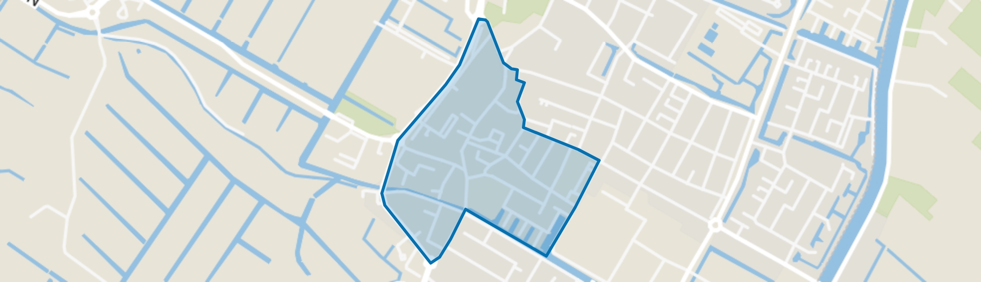 Centrum, Hillegom map