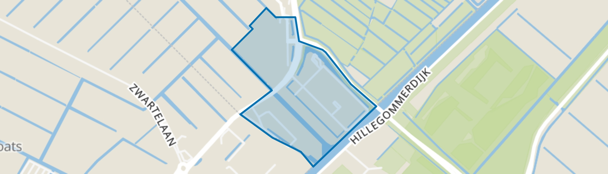 De Arnoud, Hillegom map