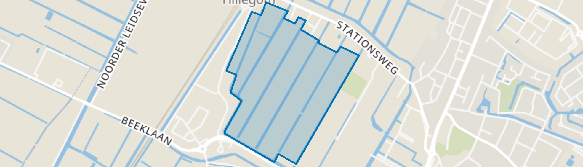 De Zanderij, Hillegom map