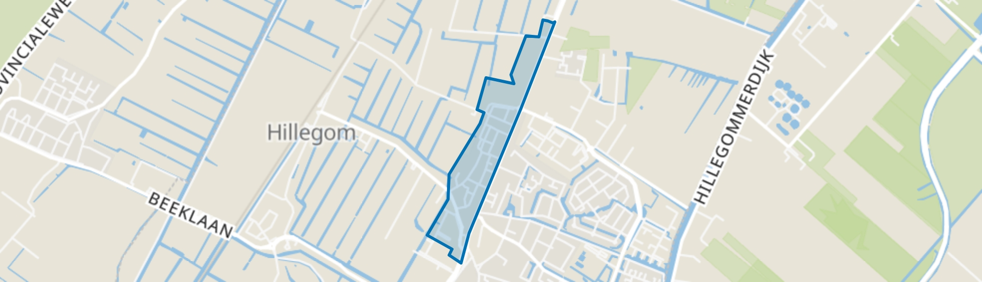 Weerestein, Hillegom map