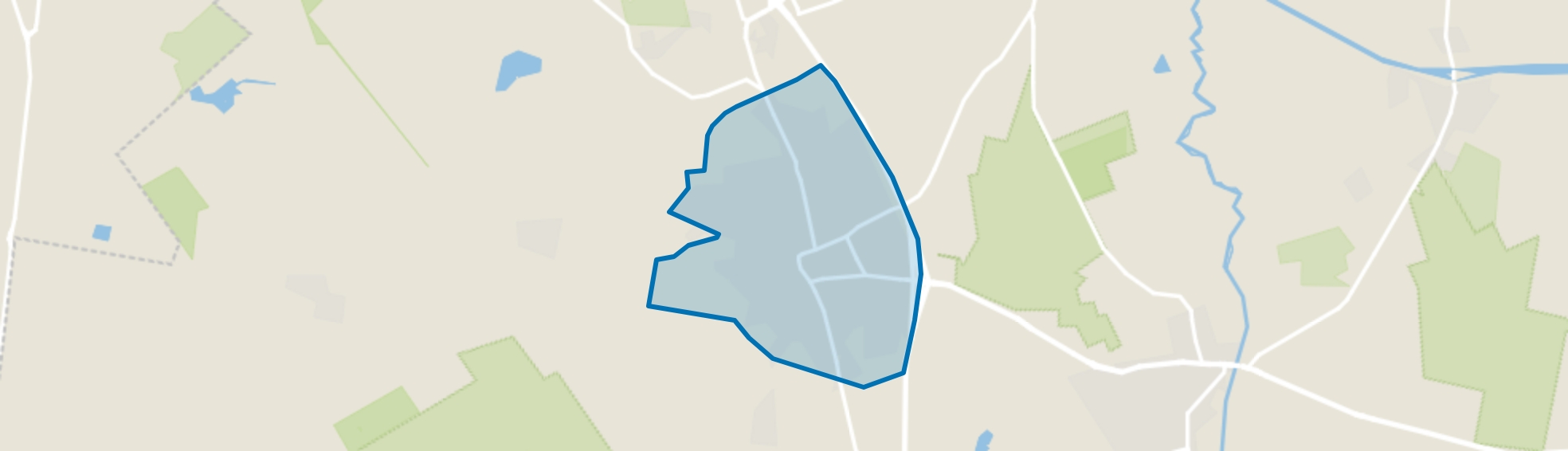 Hilvarenbeek, Hilvarenbeek map