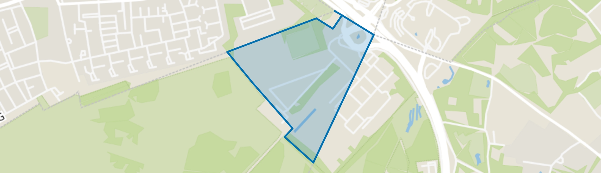 AZC Crailo, Hilversum map