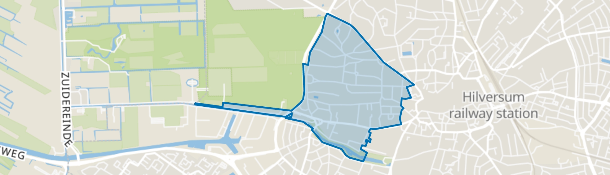 Boomberg, Hilversum map