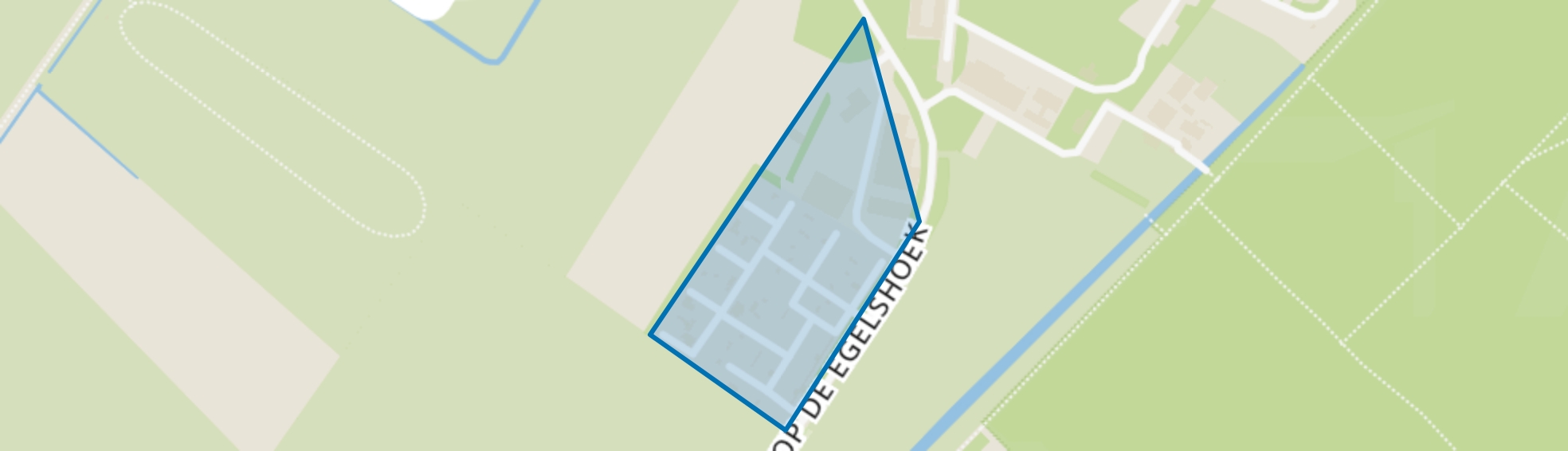 Egelshoek, Hilversum map