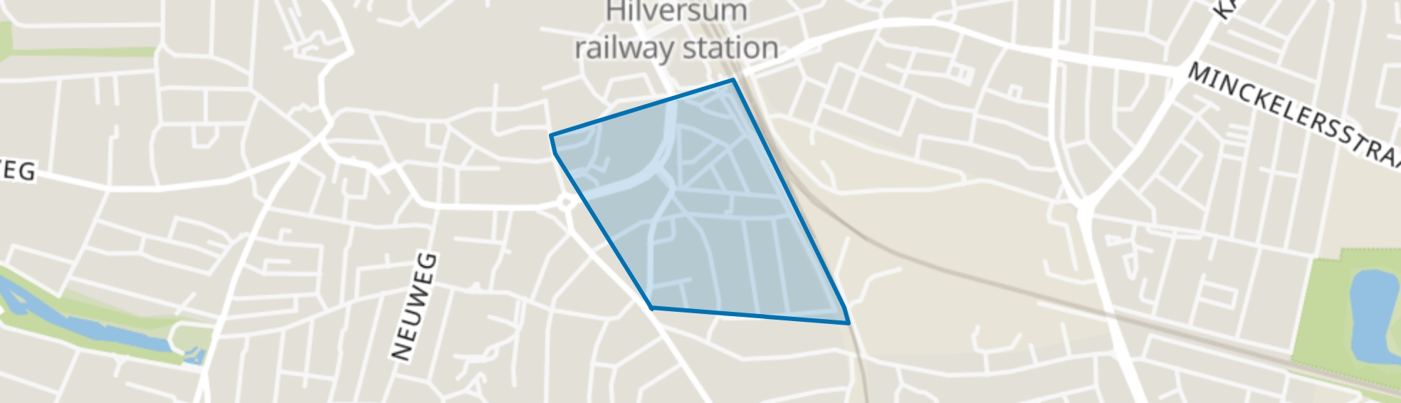 Sint Vitusbuurt, Hilversum map