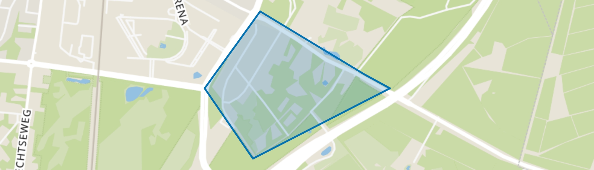 West-Indiëkwartier, Hilversum map