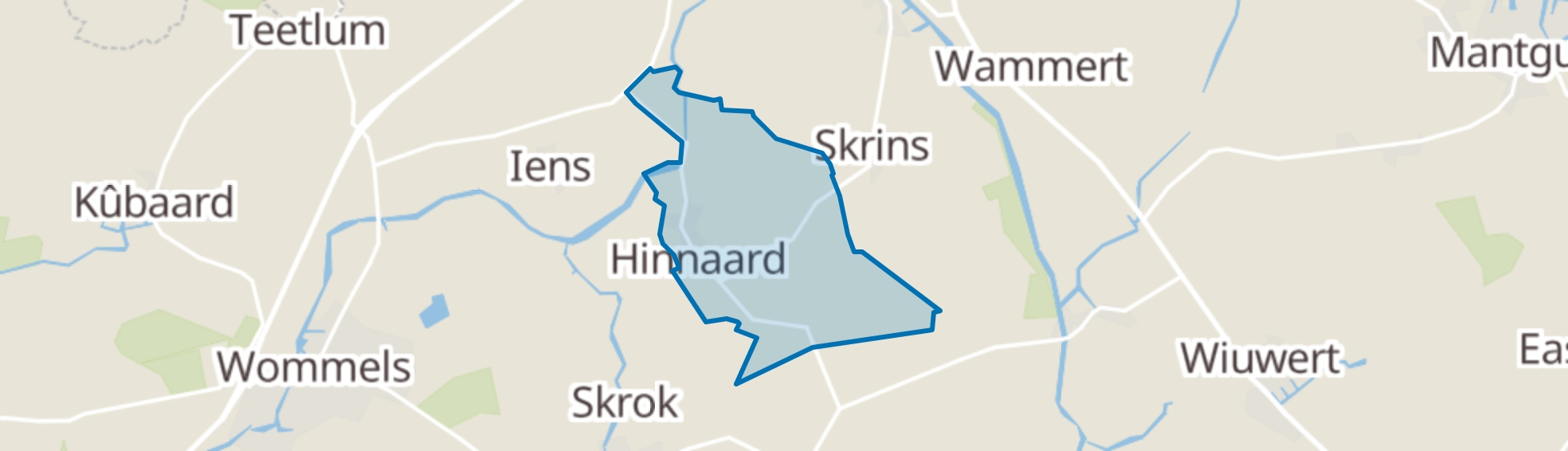 Hinnaard map