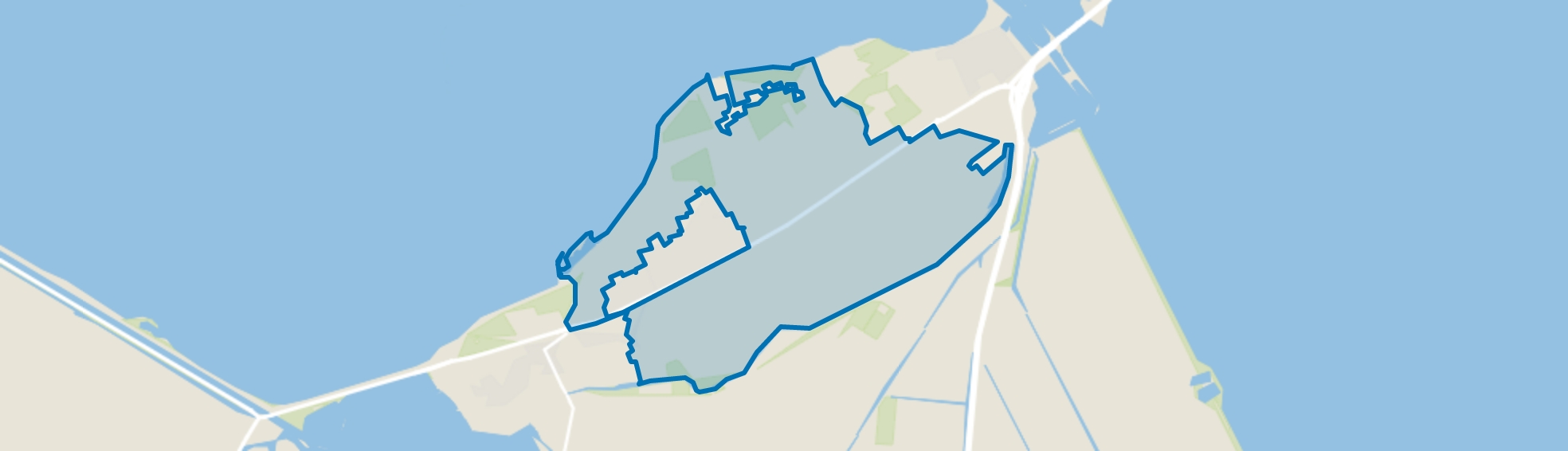 Buitengebied Hippolytushoef, Hippolytushoef map