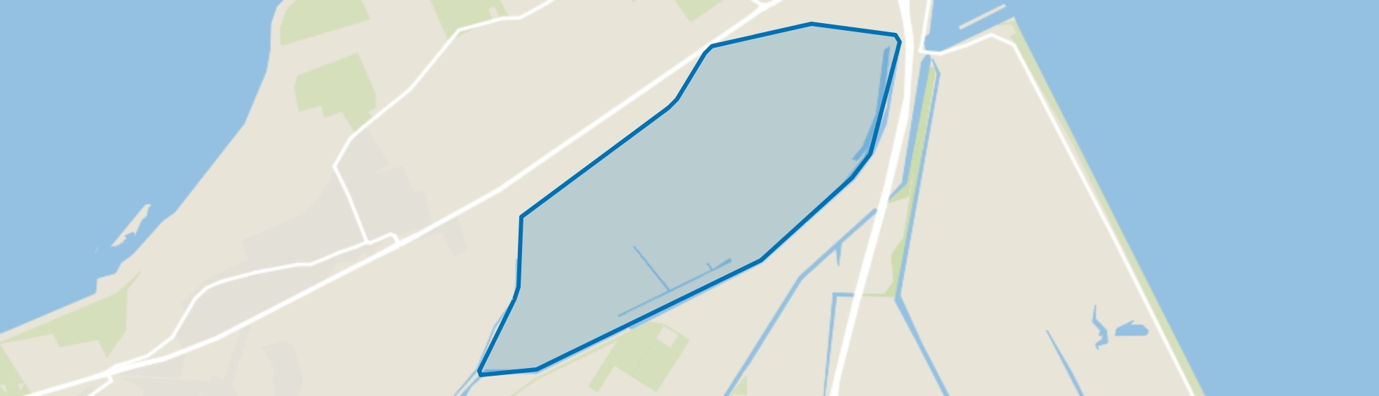 Verspreide huizen Waard-Nieuwlandpolder, Hippolytushoef map