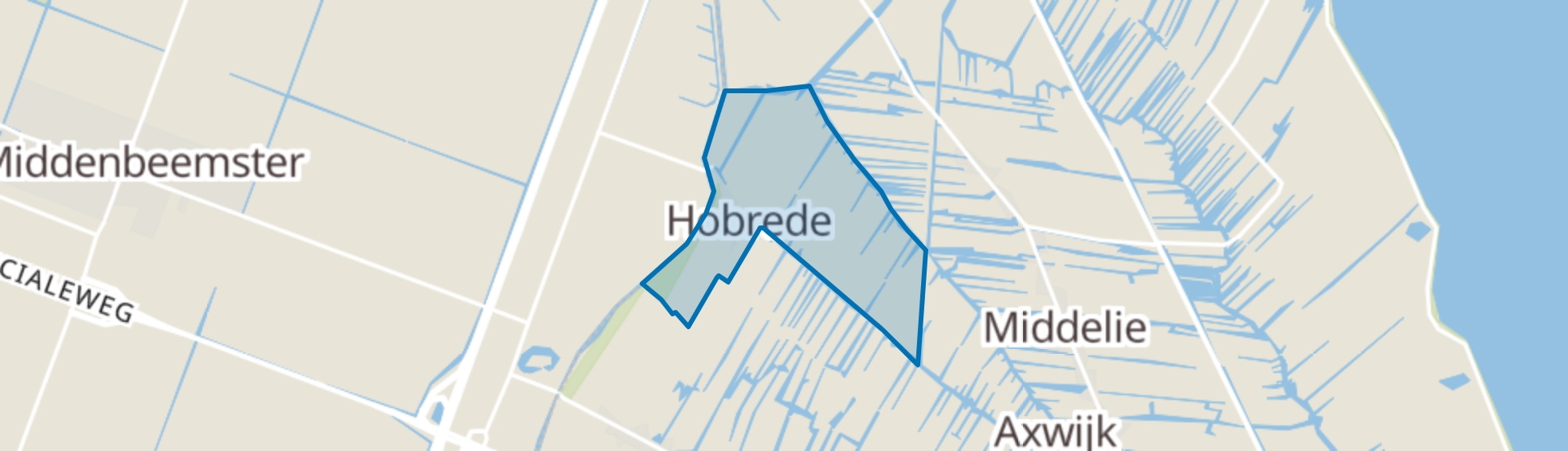 Hobrede map