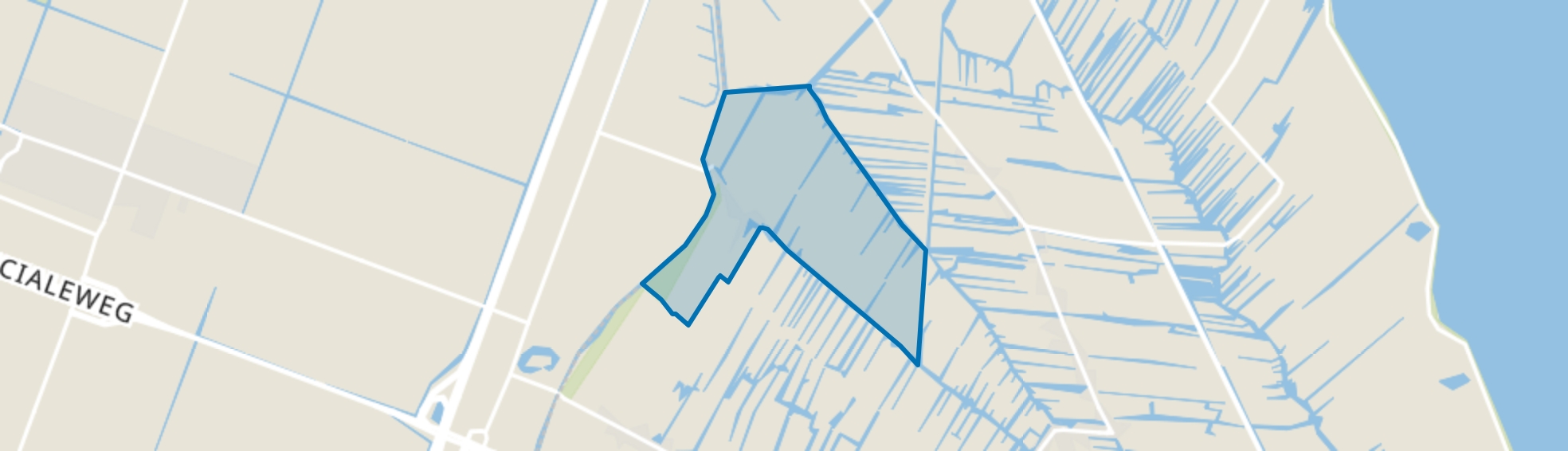 Hobrede, Hobrede map