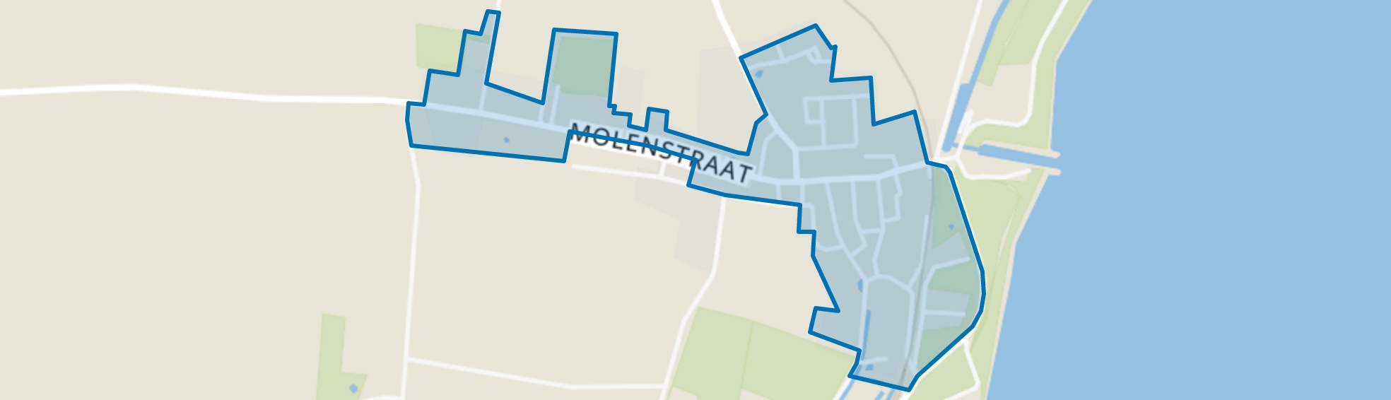 Kern Hoedekenskerke, Hoedekenskerke map