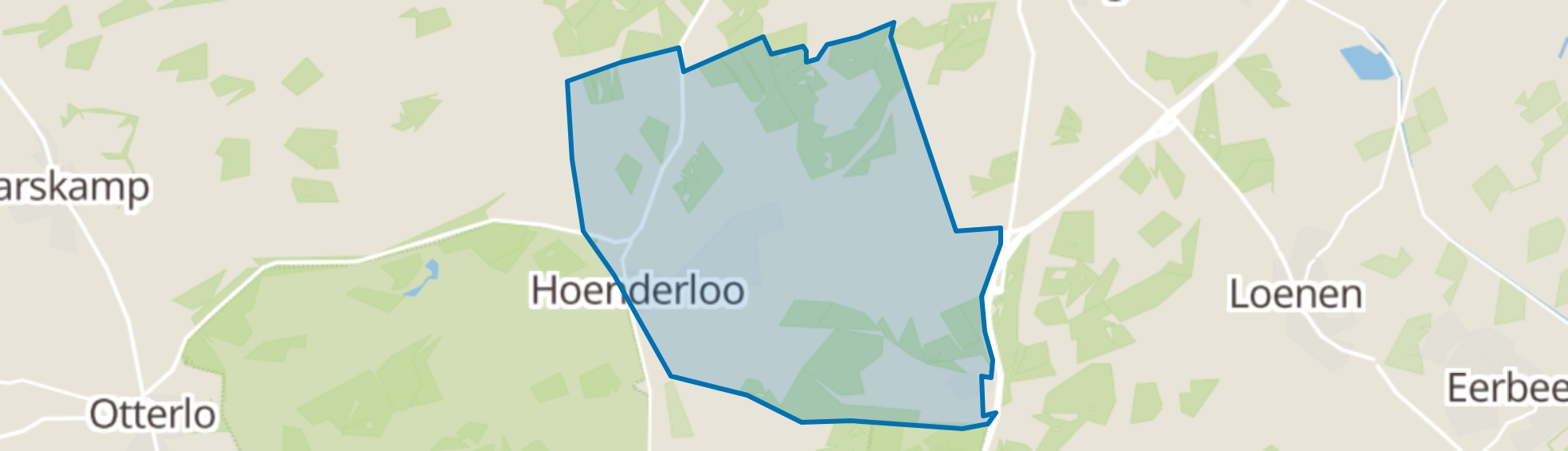 Hoenderloo (Gem. Apeldoorn) map