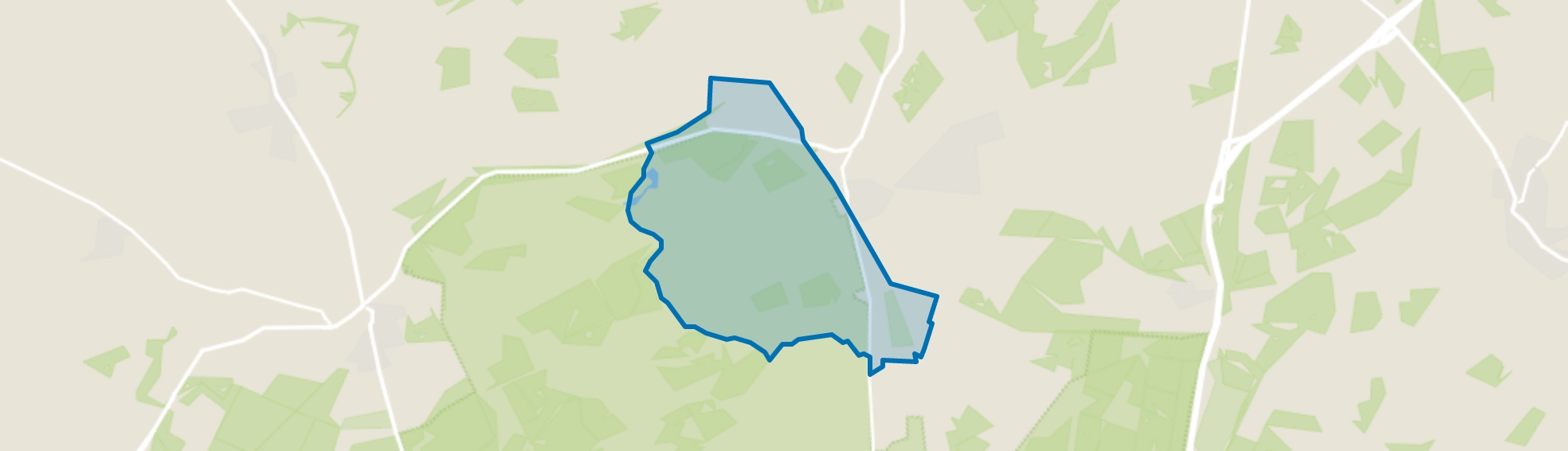Hoog Baarlo, Hoenderloo (Gem. Ede) map