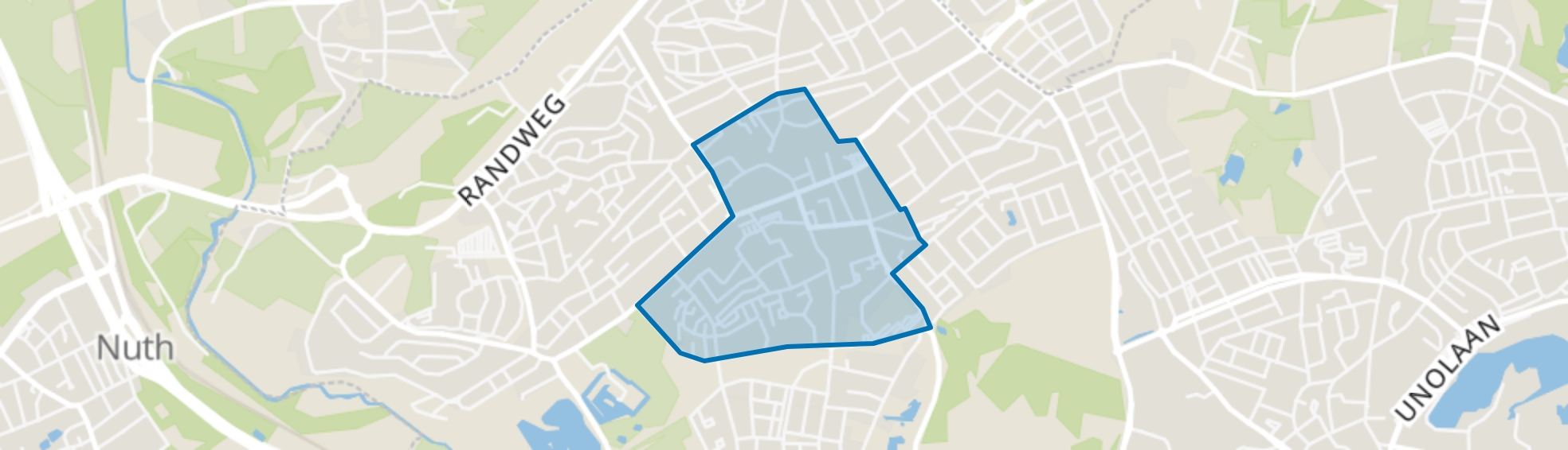 Hoensbroek-Centrum, Hoensbroek map