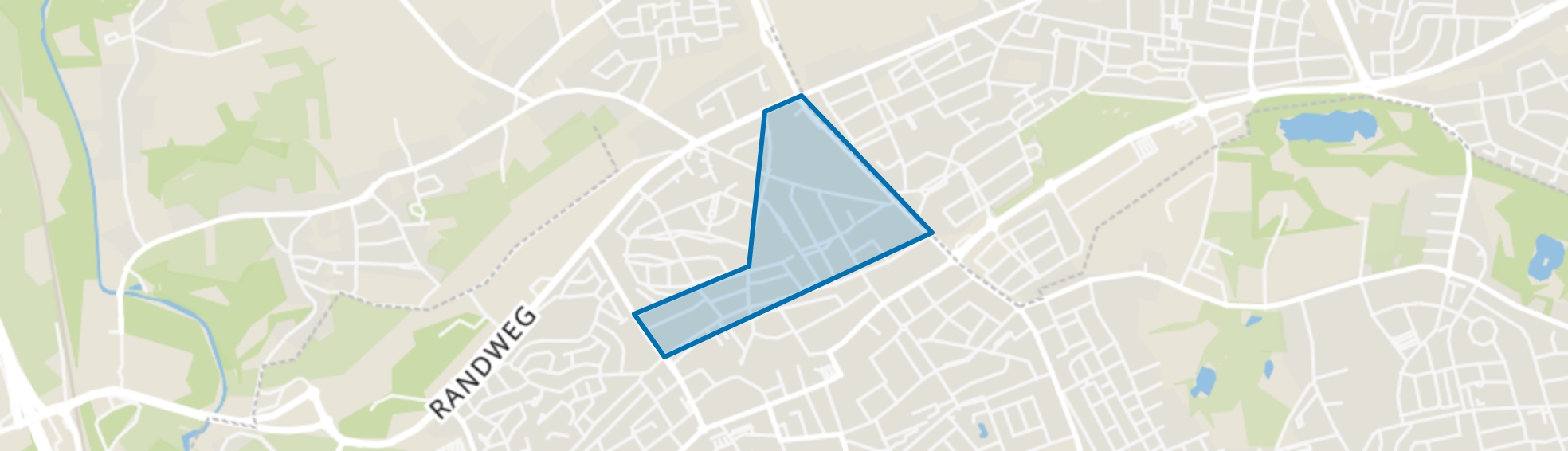 Mariarade-Zuid, Hoensbroek map