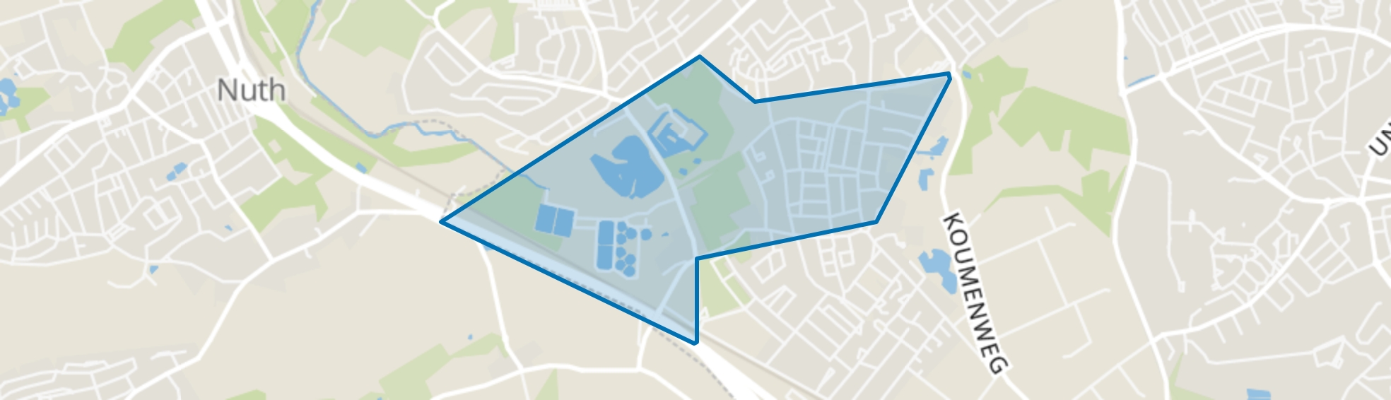 Nieuw Lotbroek-Noord, Hoensbroek map