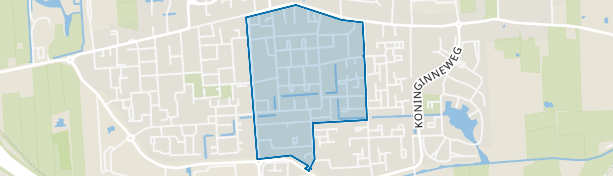 Hoevelaken-Stoutenburgerlaan-Oost, Hoevelaken map