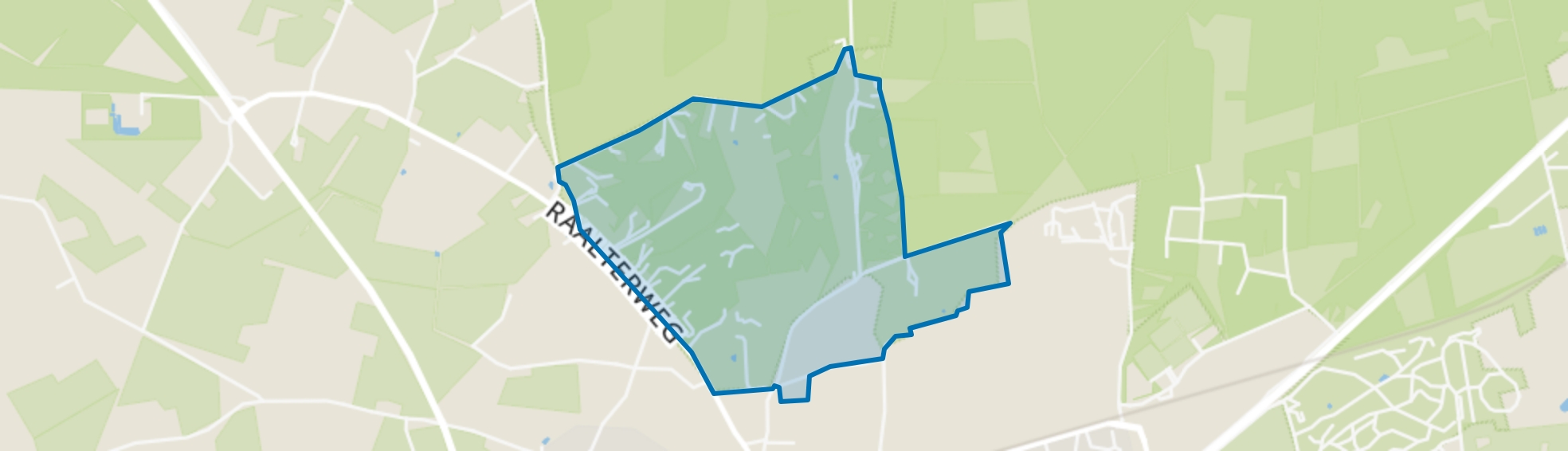 De Holterberg, Holten map