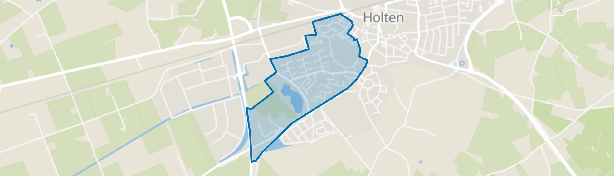 Holten-De Haar, Holten map