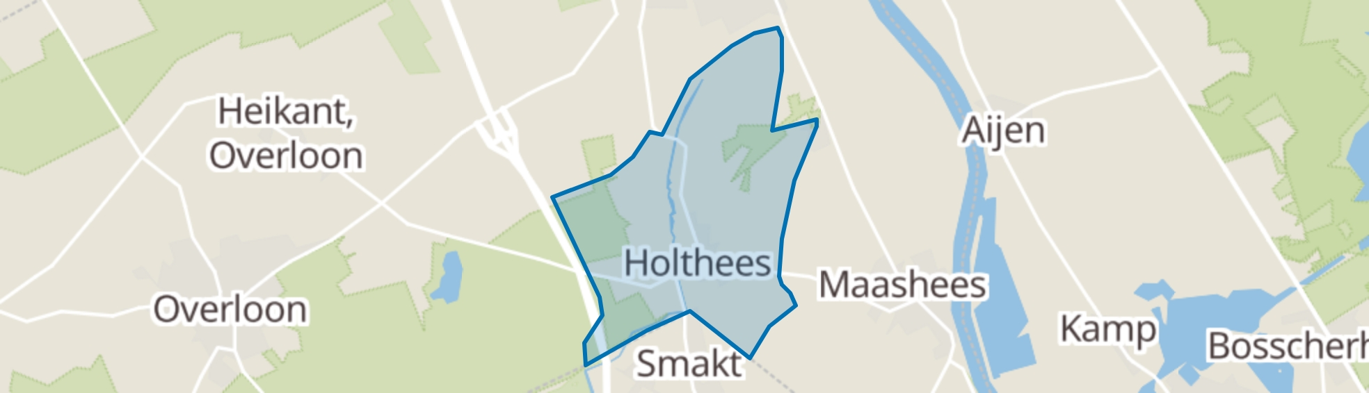 Holthees map