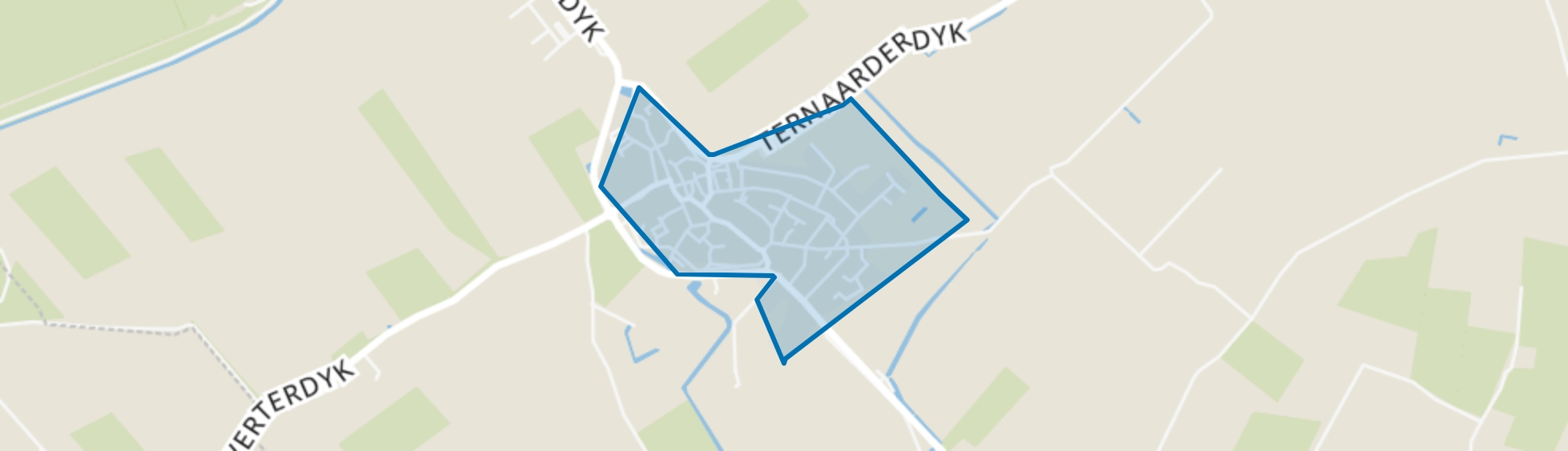 Holwerd, Holwerd map