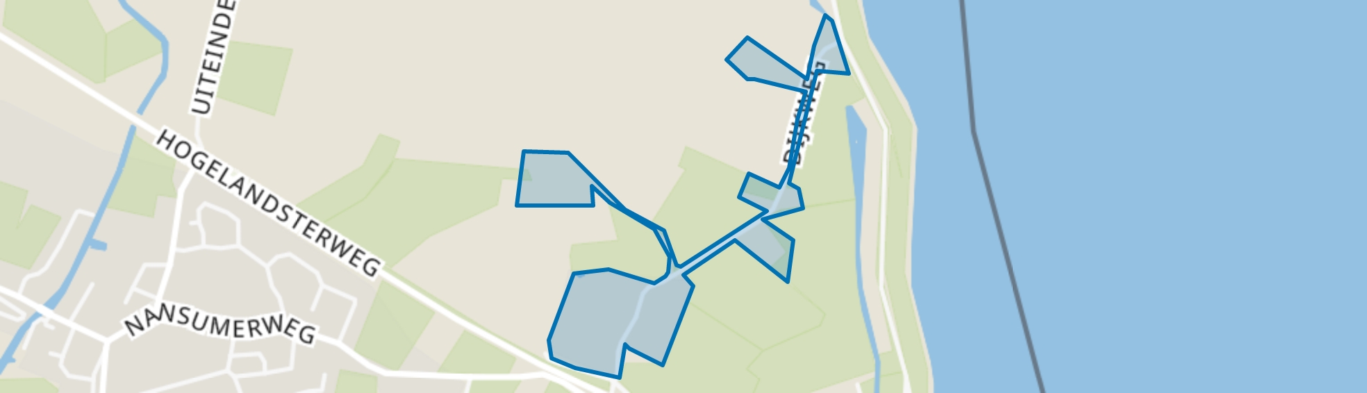 Nansum, Holwierde map