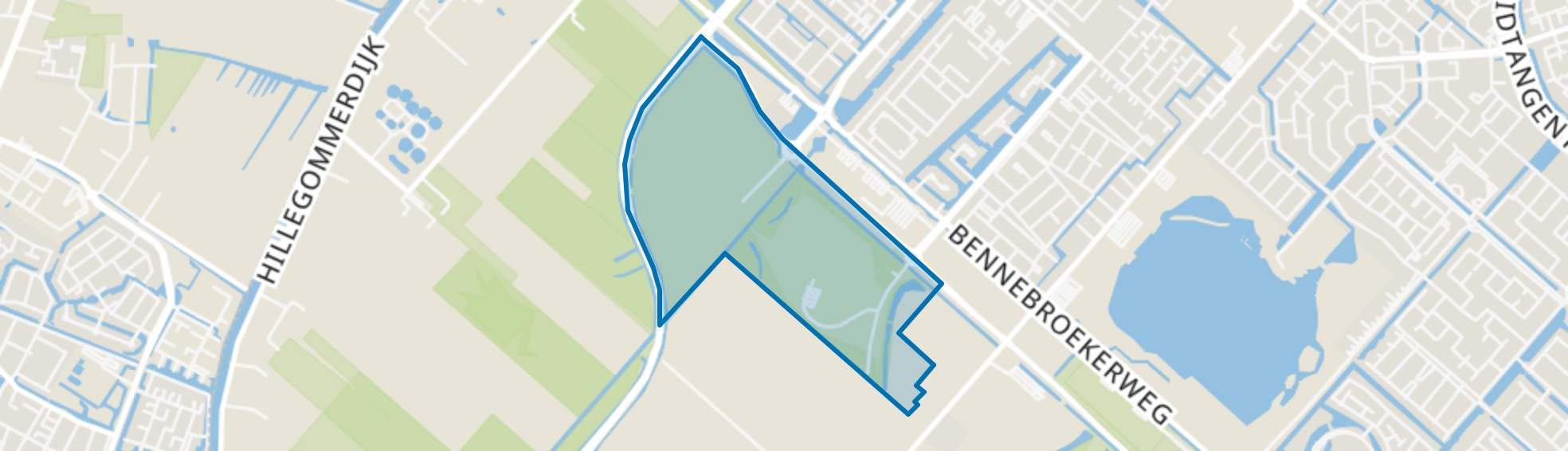Hoofddorp Buiten, Hoofddorp map