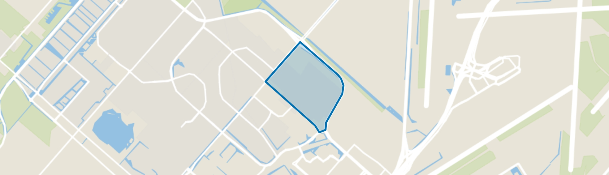 Hoofddorp Centrum Oost, Hoofddorp map