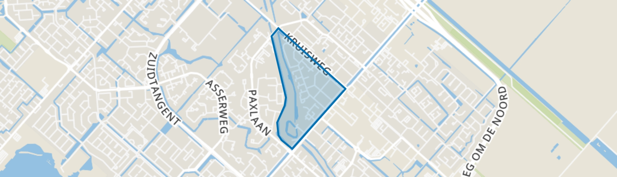 Hoofddorp Centrum West, Hoofddorp map
