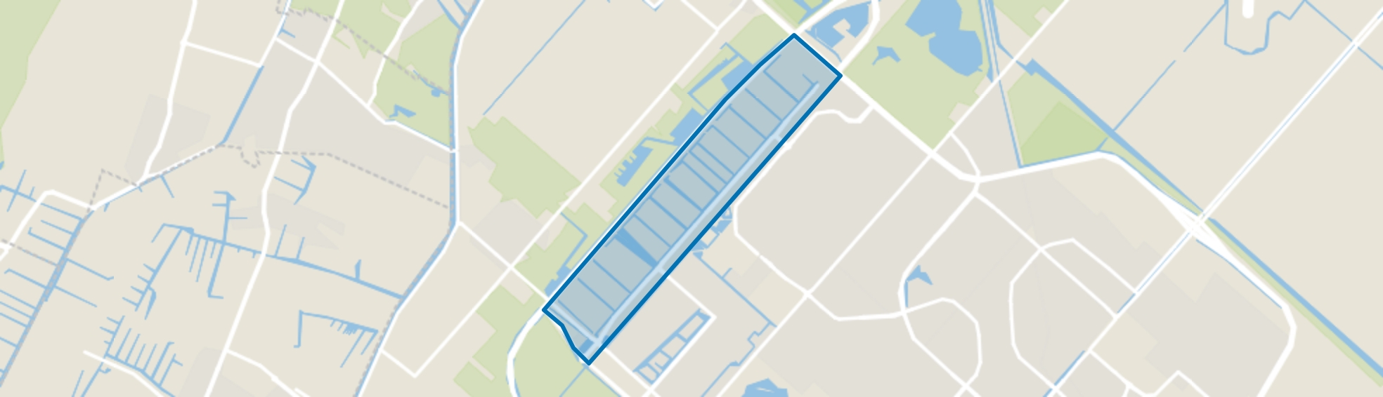 Hoofddorp Floriande West, Hoofddorp map