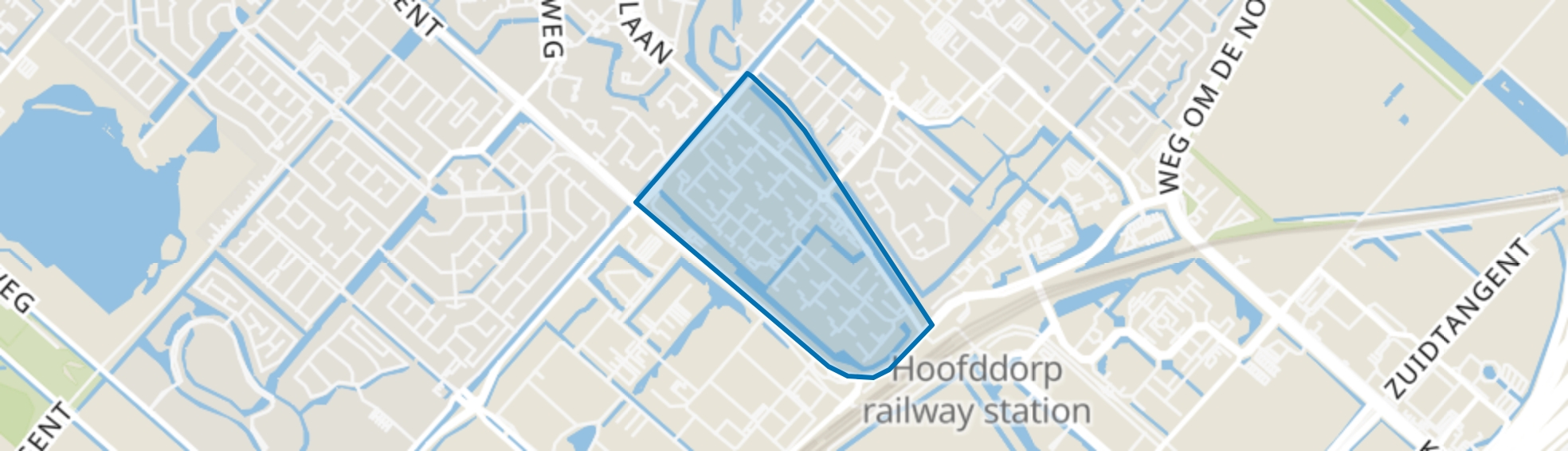 Hoofddorp Graan voor Visch, Hoofddorp map