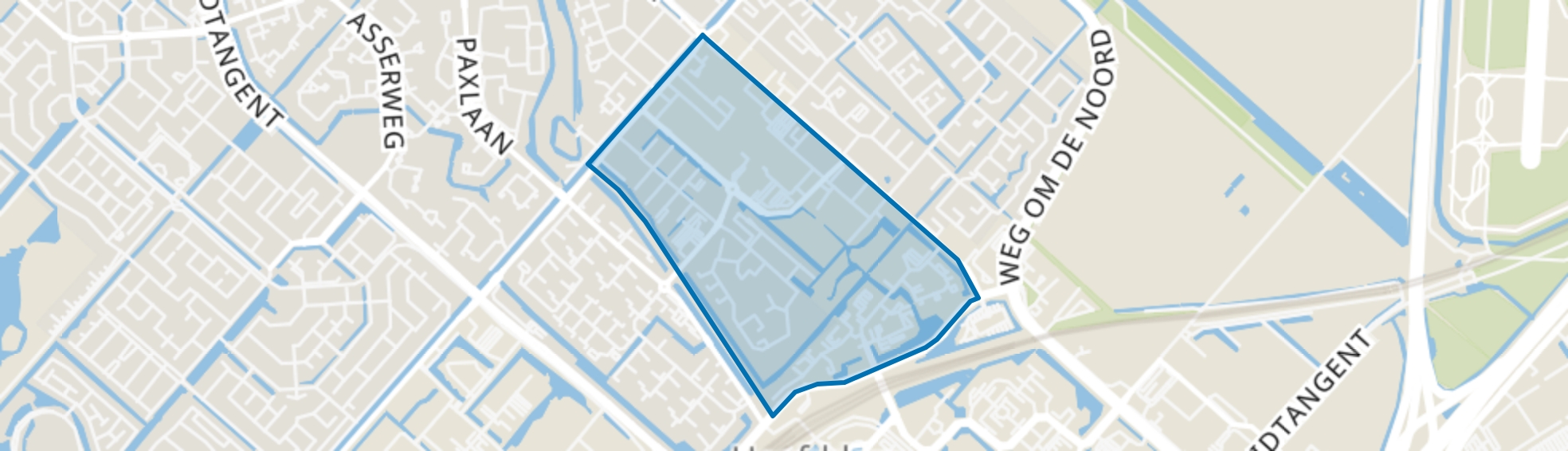 Hoofddorp Zuid, Hoofddorp map