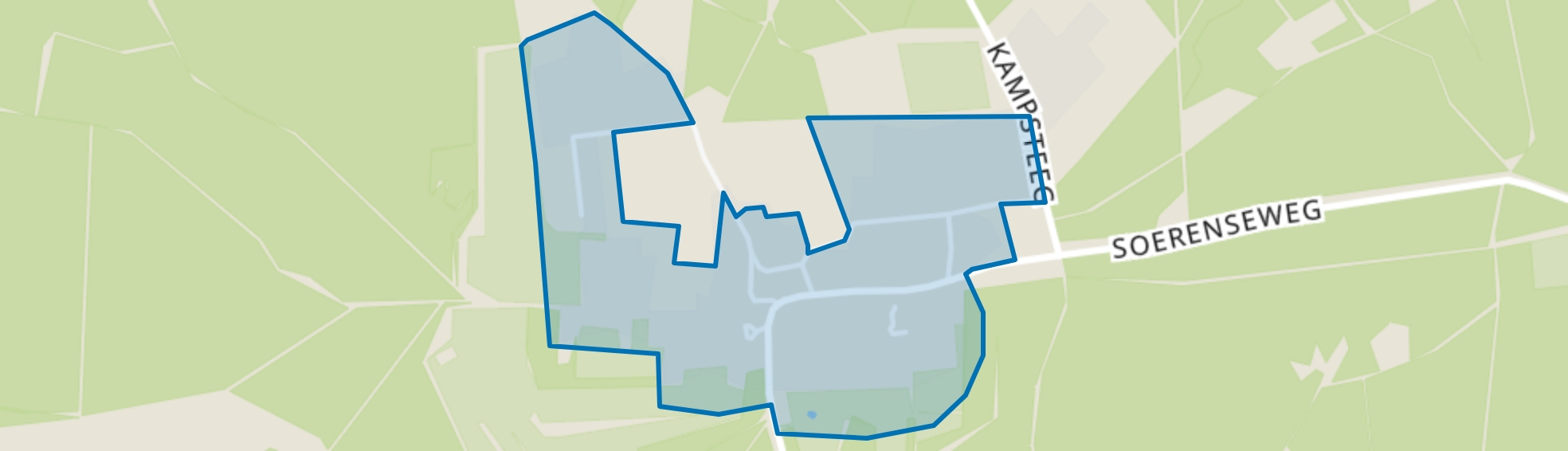 Hoog Soeren, Hoog Soeren map