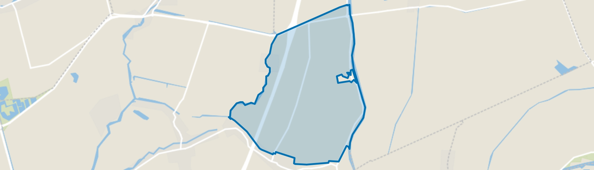 Hoogblokland-Buitengebied-Noord, Hoogblokland map