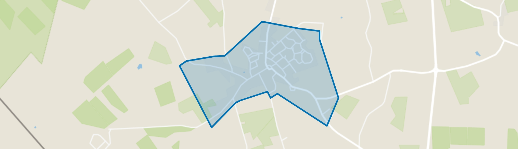 Hooge Mierde, Hooge Mierde map