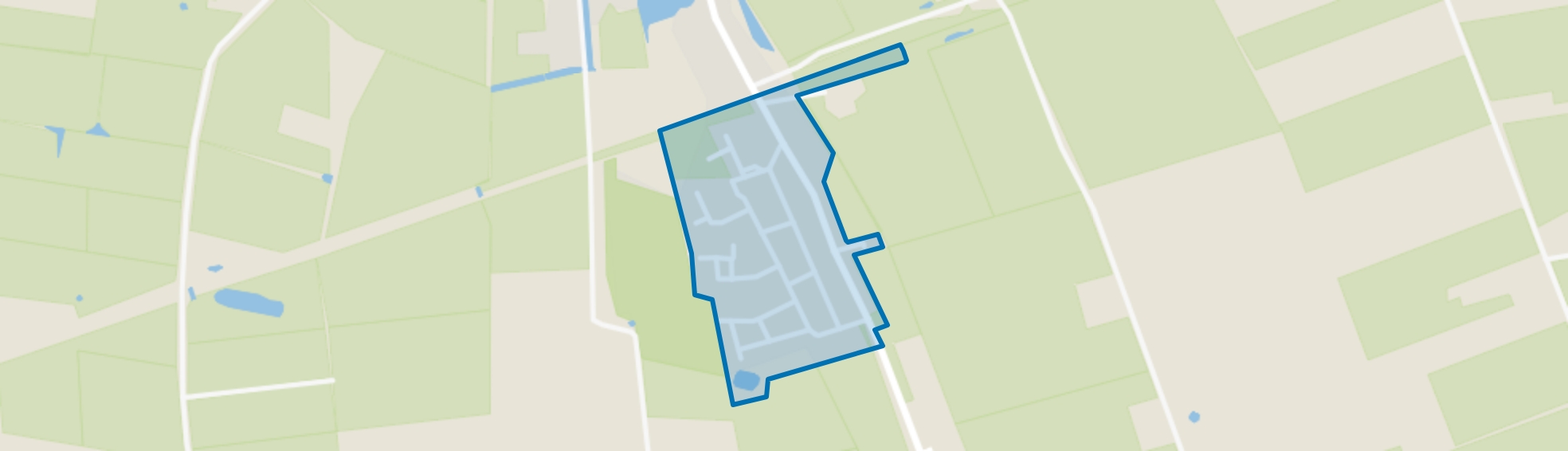 De Langstraatspoorlijn, Hooge Zwaluwe map