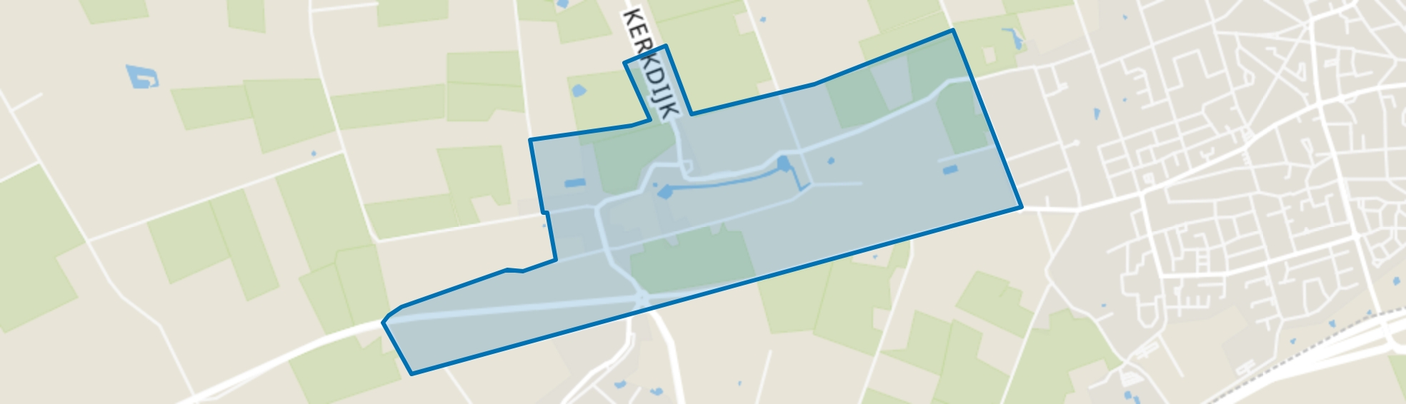 Helkant, Hooge Zwaluwe map