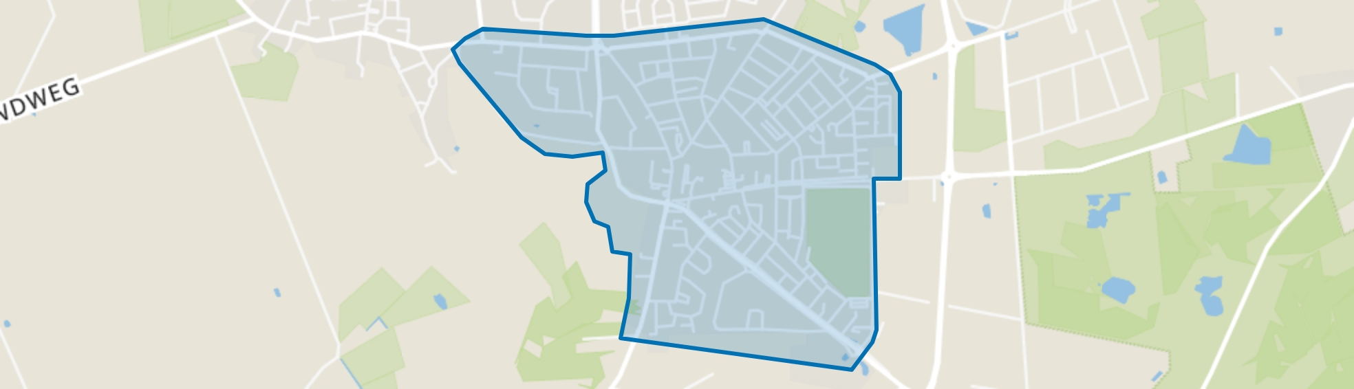 Hoogerheide, Hoogerheide map
